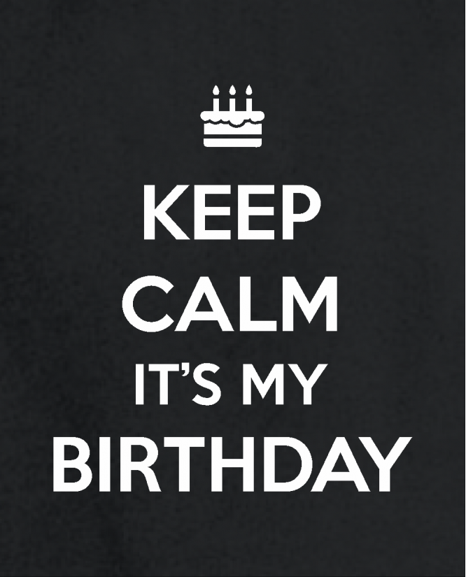 Džemperis  Keep calm is my birthday